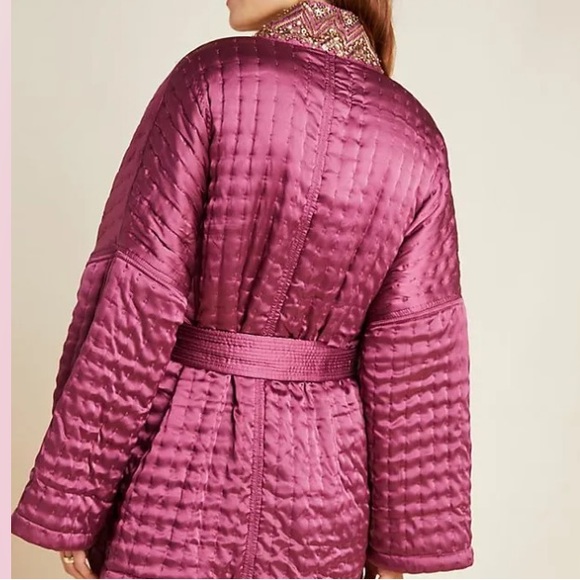 Gorgeous NEW Anthropologie Phoebe Embellished Kimono size XS/S nwt - Picture 2 of 13